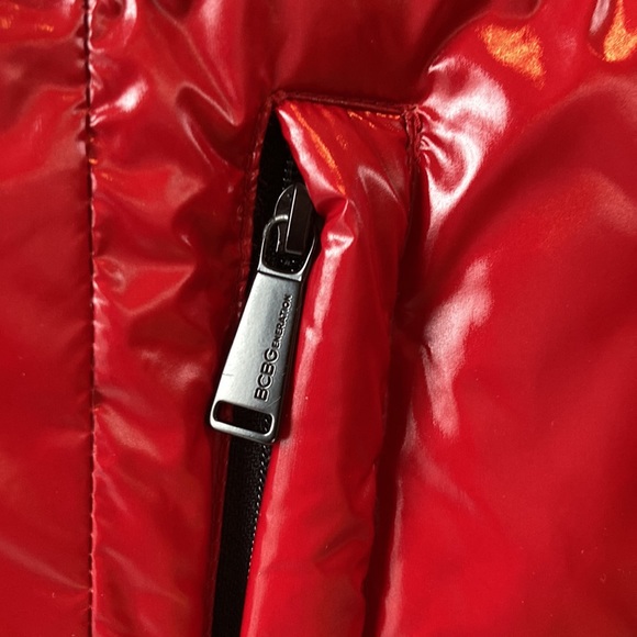 BCBGeneration Shiny Red Puffy Jacket Small - Picture 4 of 16